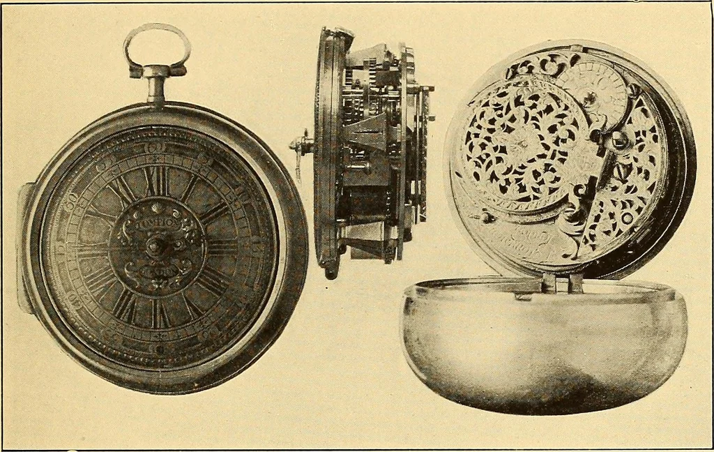 An illustration from Watches : the Paul M. Chamberlain collection at the Art Institute of Chicago, 1921, leaf 54
