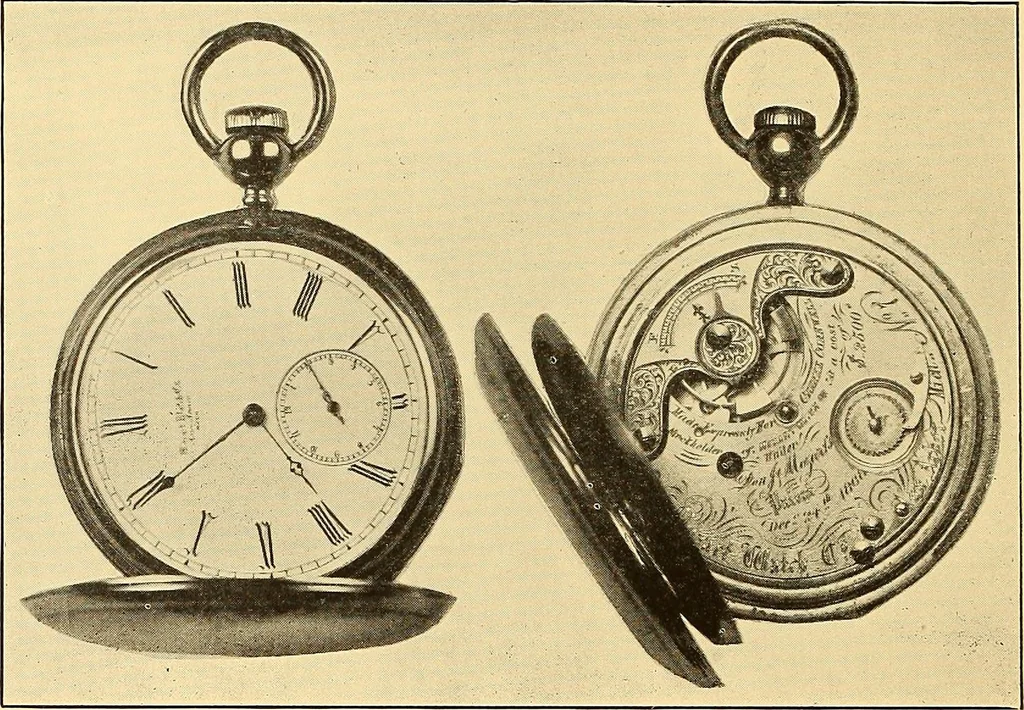 An illustration from Watches : the Paul M. Chamberlain collection at the Art Institute of Chicago, 1921, leaf 55