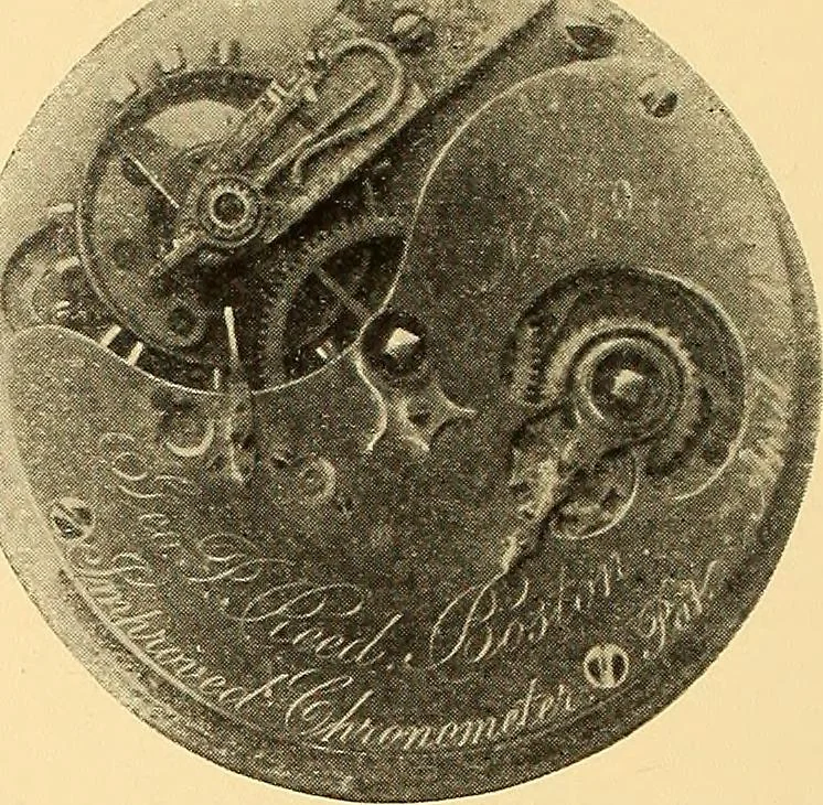 An illustration from Watches : the Paul M. Chamberlain collection at the Art Institute of Chicago, 1921, leaf 61