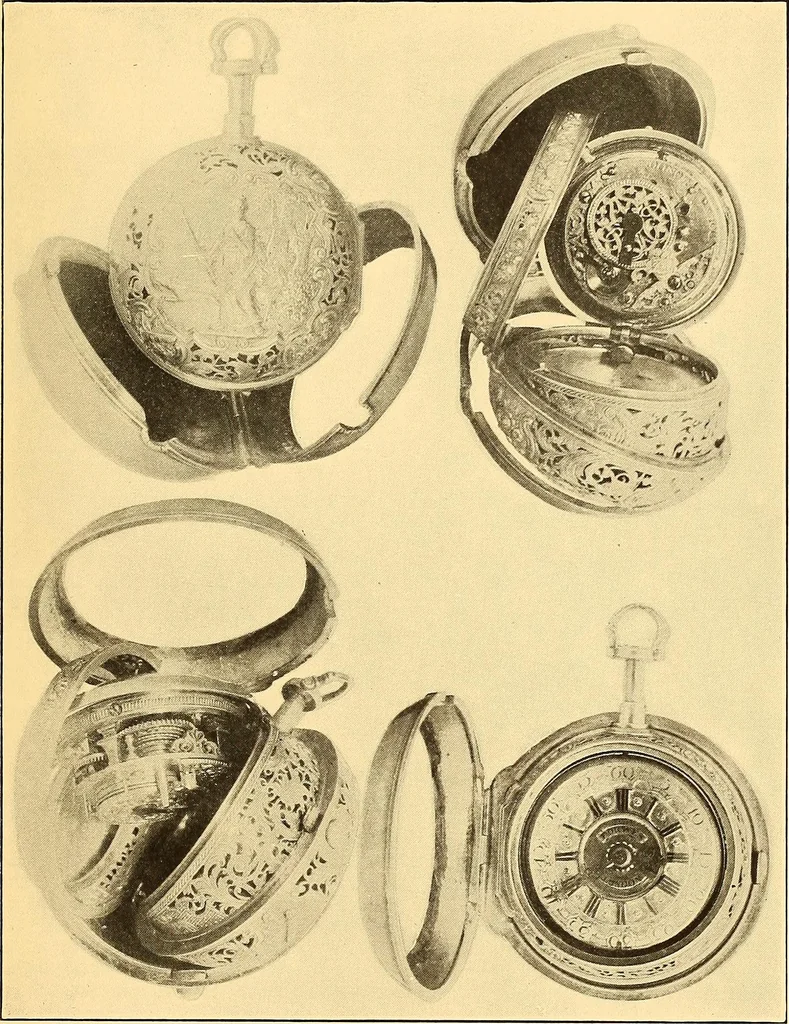 An illustration from Watches : the Paul M. Chamberlain collection at the Art Institute of Chicago, 1921, leaf 8