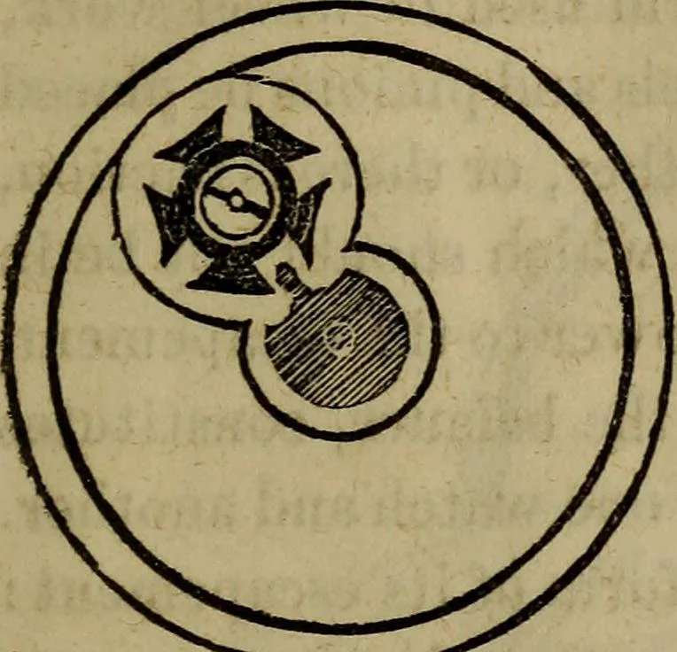 An illustration from The watch; its construction, its merits and defects, how to choose it, and how to use it, 1860, leaf 18