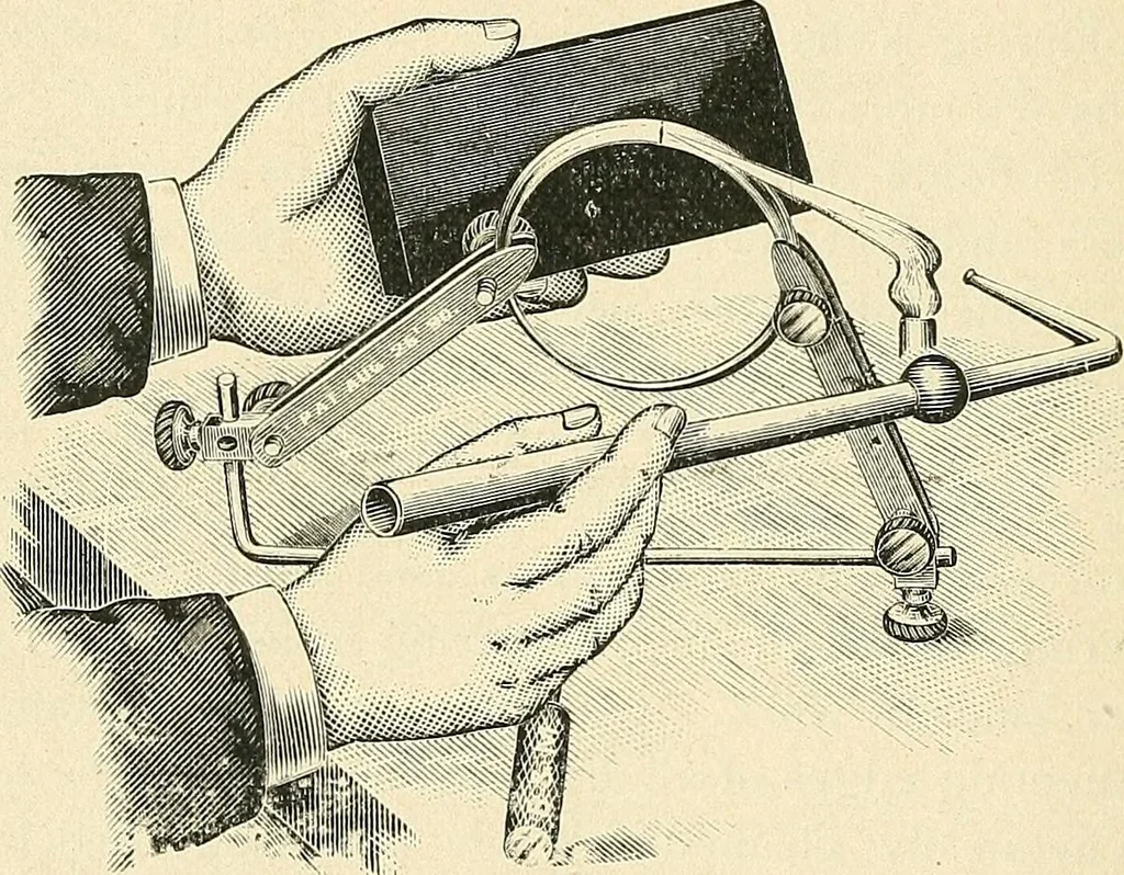 An illustration from Watchmakers' and jewelers' practical receipt book. A workshop companion .., 1892, leaf 63