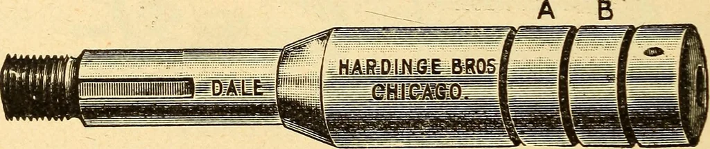 An illustration from The watchmakers' lathe, its use and abuse; a story of the lathe in its various forms, past and present, its construction and proper uses, 1903, leaf 107
