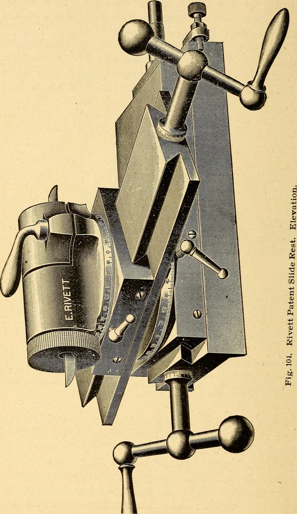 An illustration from The watchmakers' lathe, its use and abuse; a story of the lathe in its various forms, past and present, its construction and proper uses, 1903, leaf 125