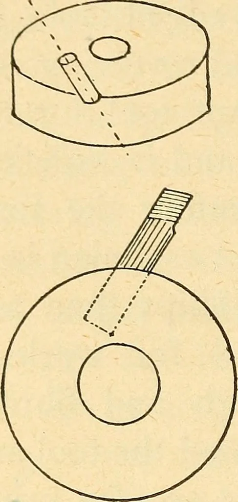 An illustration from The watchmakers' lathe, its use and abuse; a story of the lathe in its various forms, past and present, its construction and proper uses, 1903, leaf 207