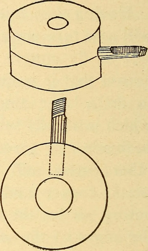 An illustration from The watchmakers' lathe, its use and abuse; a story of the lathe in its various forms, past and present, its construction and proper uses, 1903, leaf 207