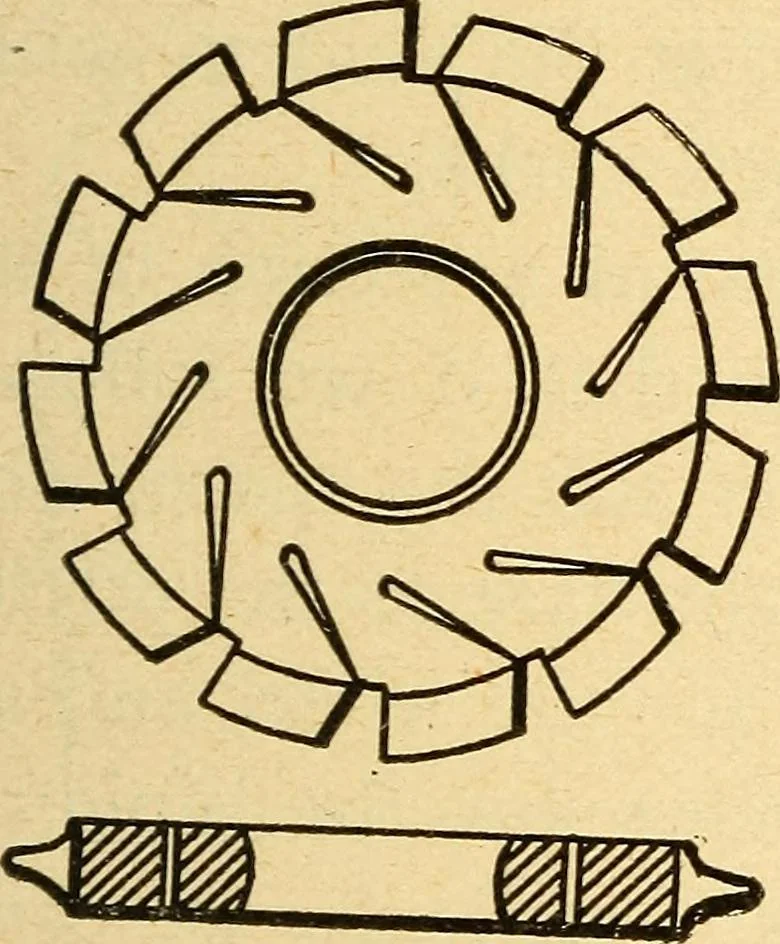 An illustration from The watchmakers' lathe, its use and abuse; a story of the lathe in its various forms, past and present, its construction and proper uses, 1903, leaf 210