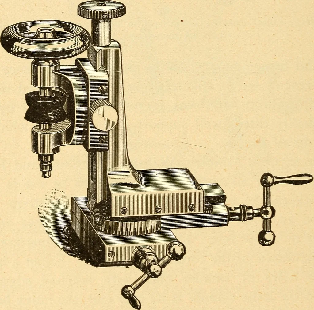 An illustration from The watchmakers' lathe, its use and abuse; a story of the lathe in its various forms, past and present, its construction and proper uses, 1903, leaf 219