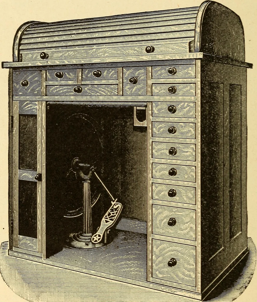 An illustration from The watchmakers' lathe, its use and abuse; a story of the lathe in its various forms, past and present, its construction and proper uses, 1903, leaf 259