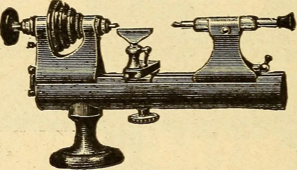An illustration from The watchmakers' lathe, its use and abuse; a story of the lathe in its various forms, past and present, its construction and proper uses, 1903, leaf 281