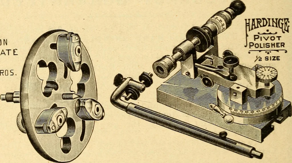 An illustration from The watchmakers' lathe, its use and abuse; a story of the lathe in its various forms, past and present, its construction and proper uses, 1903, leaf 283
