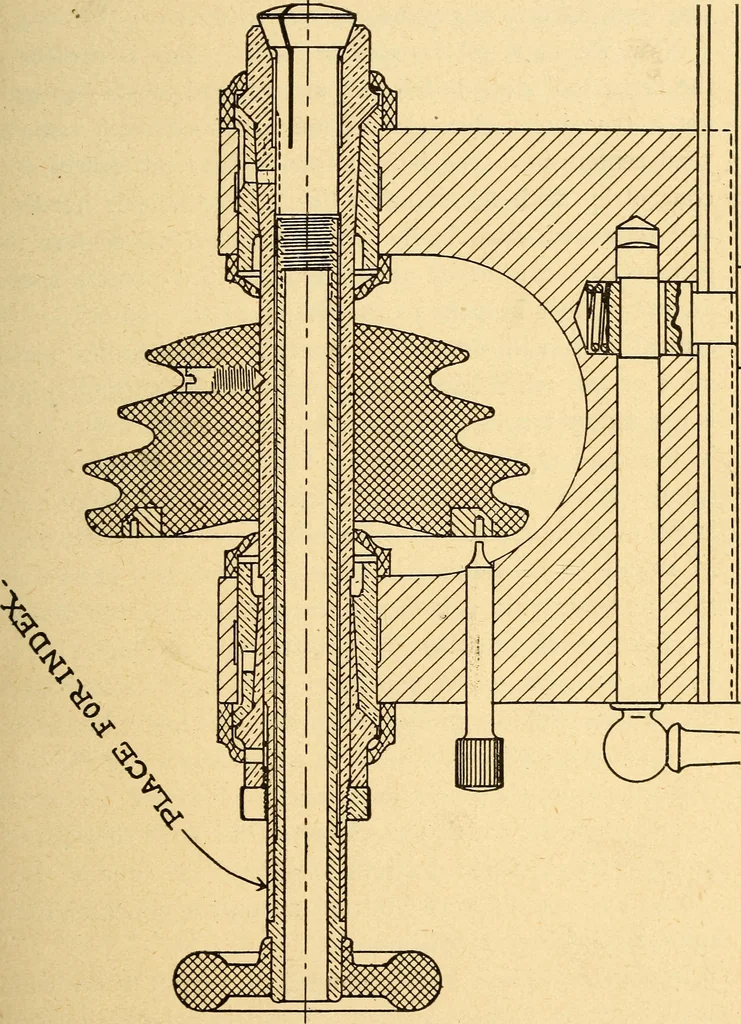 An illustration from The watchmakers' lathe, its use and abuse; a story of the lathe in its various forms, past and present, its construction and proper uses, 1903, leaf 36