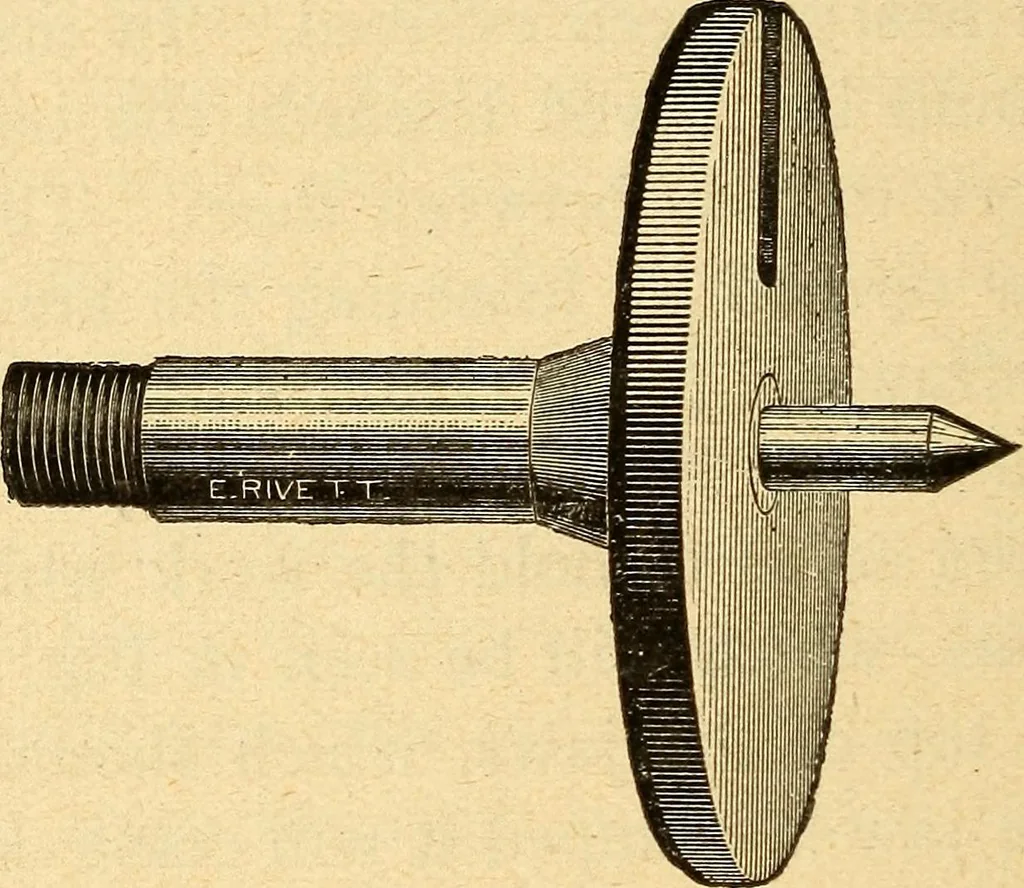 An illustration from The watchmakers' lathe, its use and abuse; a story of the lathe in its various forms, past and present, its construction and proper uses, 1903, leaf 83