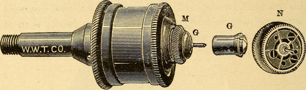 An illustration from The watchmakers' lathe, its use and abuse; a story of the lathe in its various forms, past and present, its construction and proper uses, 1903, leaf 87