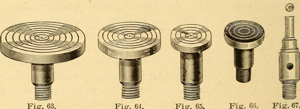 An illustration from The watchmakers' lathe, its use and abuse; a story of the lathe in its various forms, past and present, its construction and proper uses, 1903, leaf 91