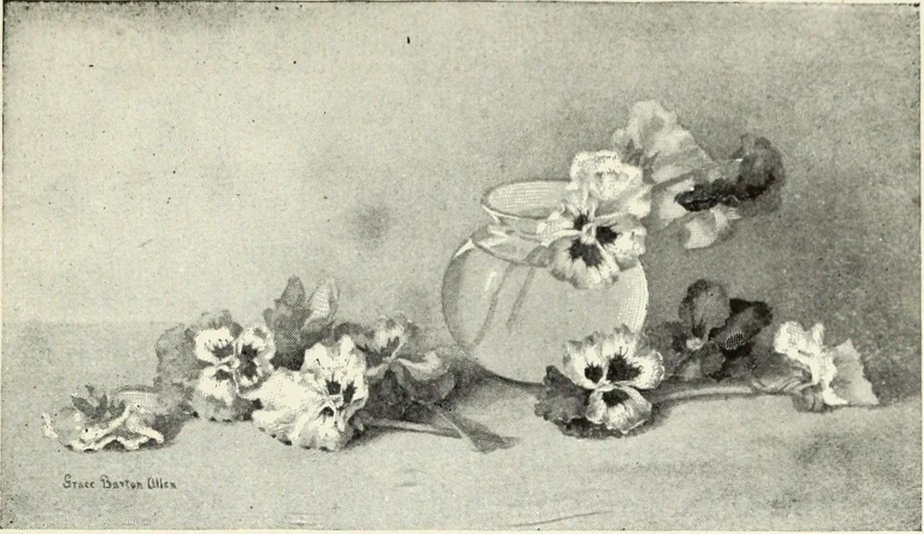 An illustration from Water color painting, a book of elementary instruction for beginners and amateurs. With illustrations by the author, 1898, leaf 234