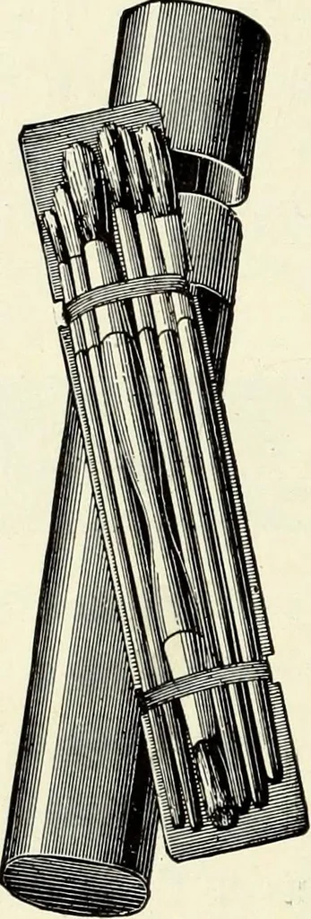 An illustration from Water color painting, a book of elementary instruction for beginners and amateurs. With illustrations by the author, 1898, leaf 97