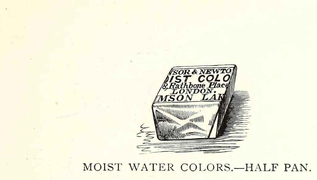 An illustration from Water color painting : description of materials with directions for their use in elementary practice : sketching from nature in water color, 1882, leaf 147