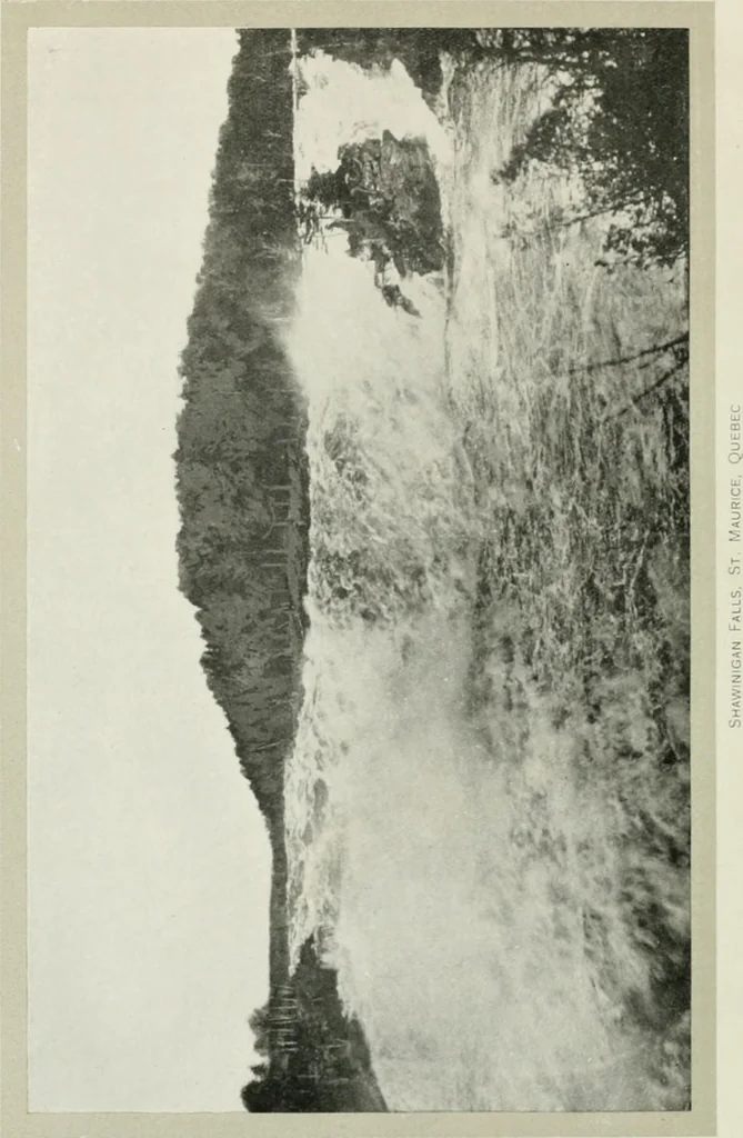 An illustration from Water-powers of Canada, 1911, leaf 215