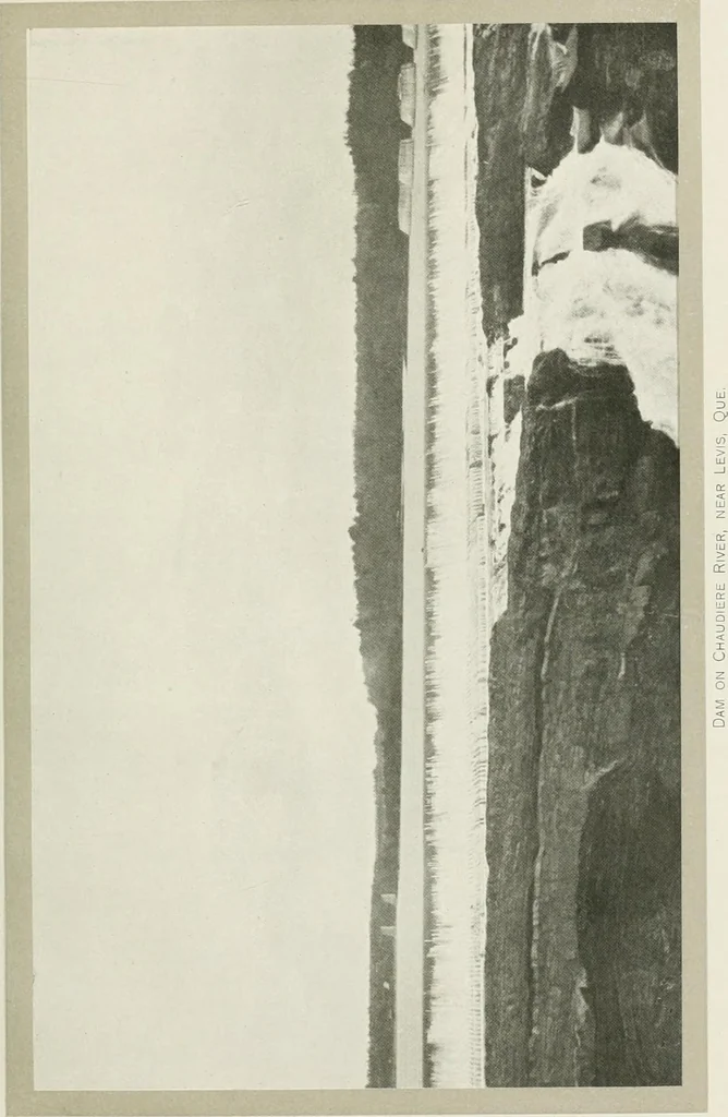 An illustration from Water-powers of Canada, 1911, leaf 222