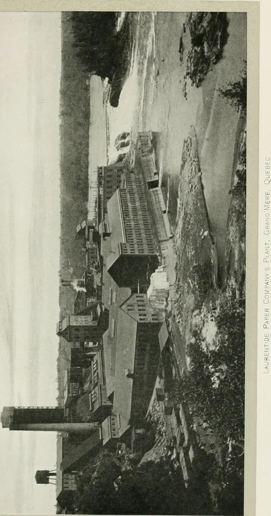 An illustration from Water-powers of Canada, 1911, leaf 226