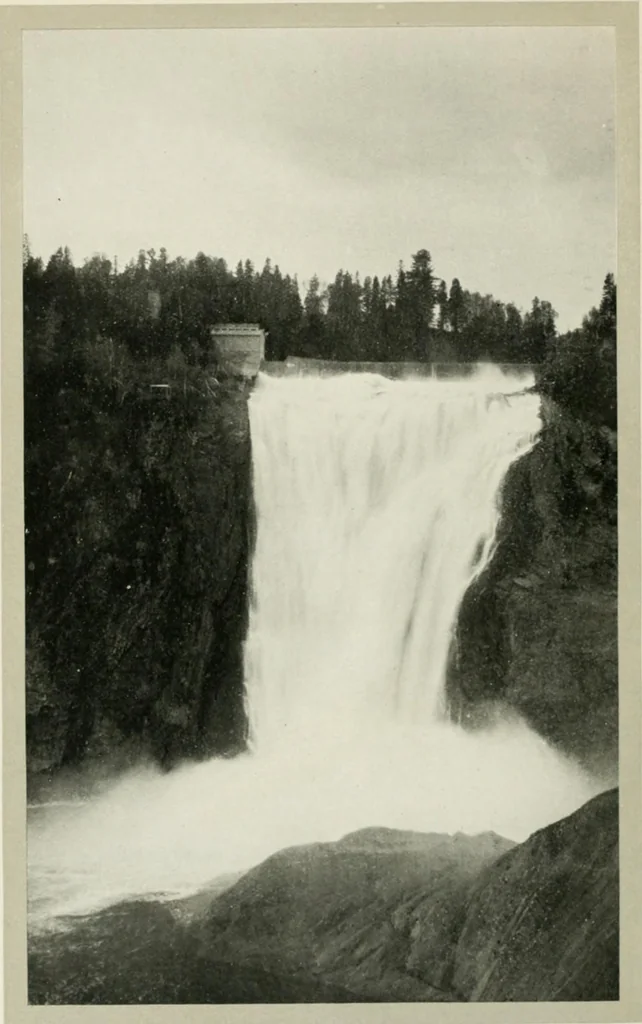 An illustration from Water-powers of Canada, 1911, leaf 239