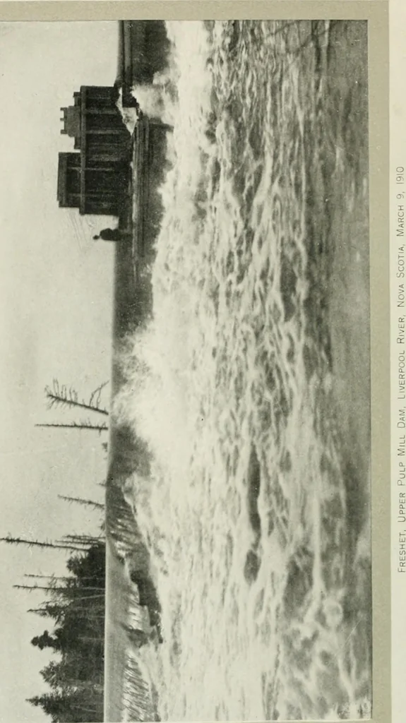 An illustration from Water-powers of Canada, 1911, leaf 271