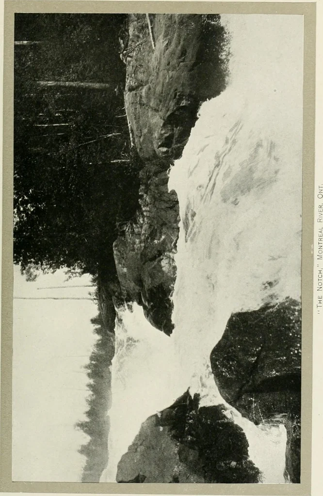 An illustration from Water-powers of Canada, 1911, leaf 30