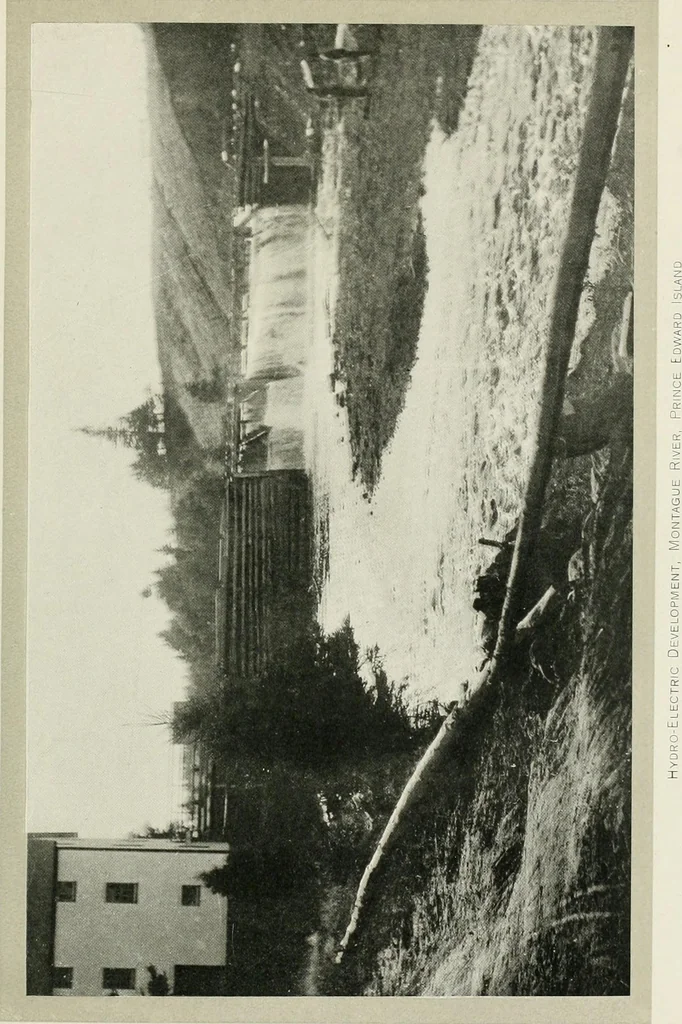 An illustration from Water-powers of Canada, 1911, leaf 322