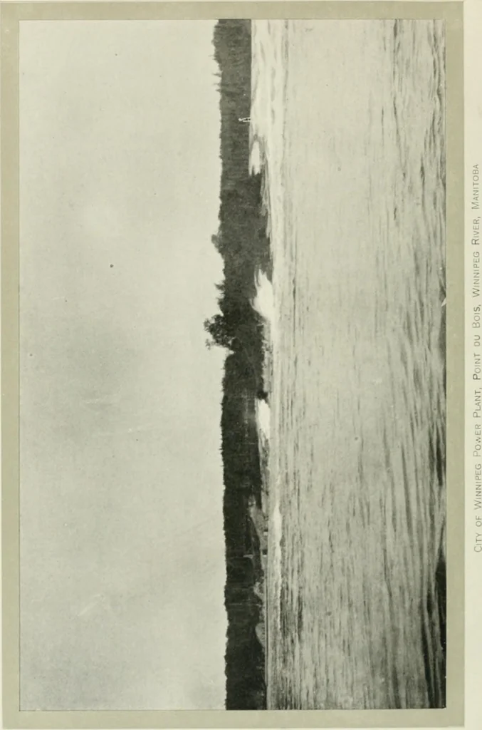 An illustration from Water-powers of Canada, 1911, leaf 385