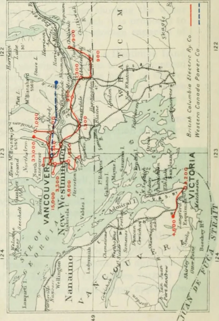 An illustration from Water-powers of Canada, 1911, leaf 393