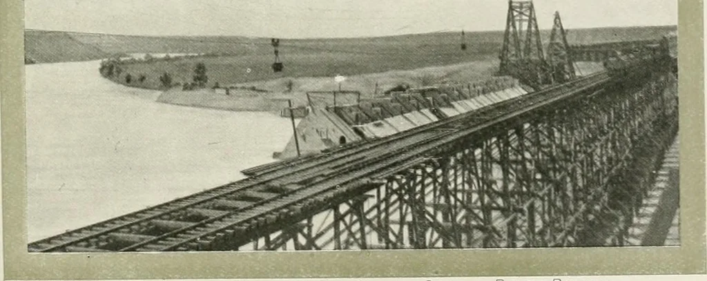 An illustration from Water-powers of Canada, 1911, leaf 424