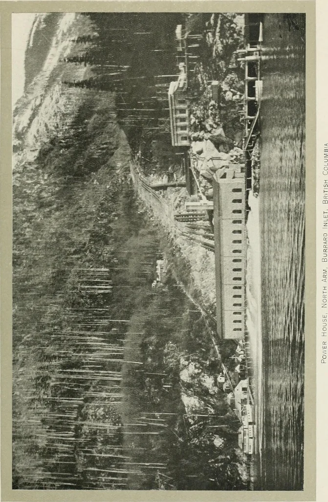 An illustration from Water-powers of Canada, 1911, leaf 438