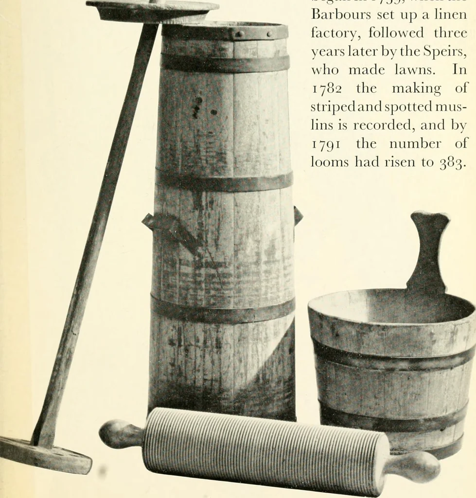 An illustration from The Weaver’s Cottage, Kilbarchan / by Cyril H. Rock, 1900, leaf 14