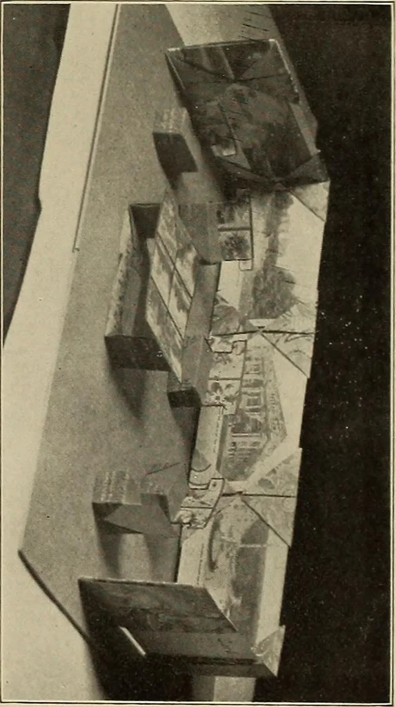 An illustration from The weaver's shuttle (weberschiffehen) .., 1914, leaf 36