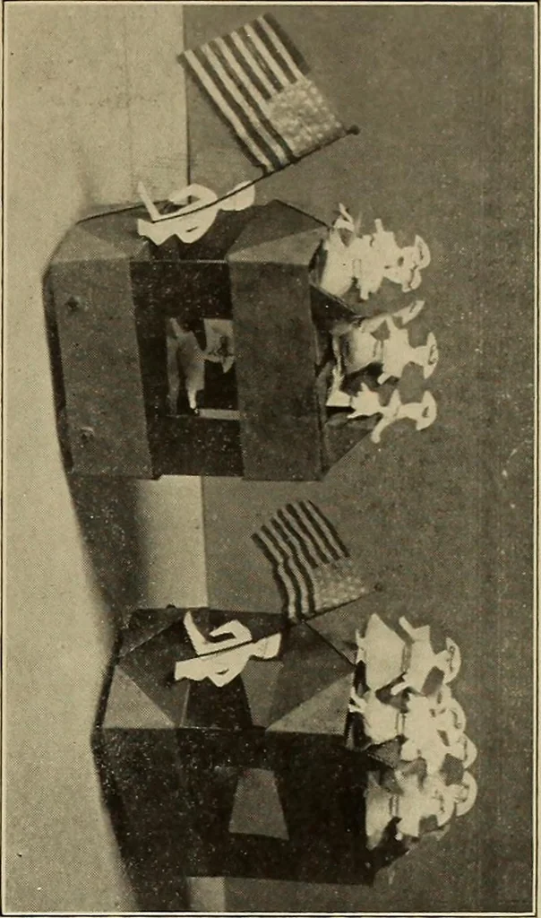 An illustration from The weaver's shuttle (weberschiffehen) .., 1914, leaf 6