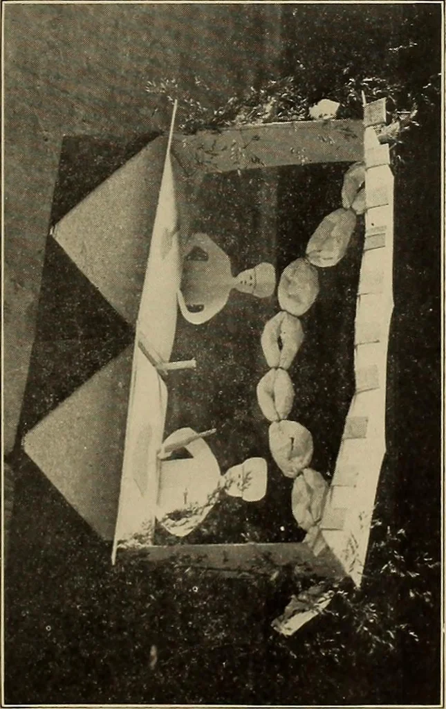 An illustration from The weaver's shuttle (weberschiffehen) .., 1914, leaf 6