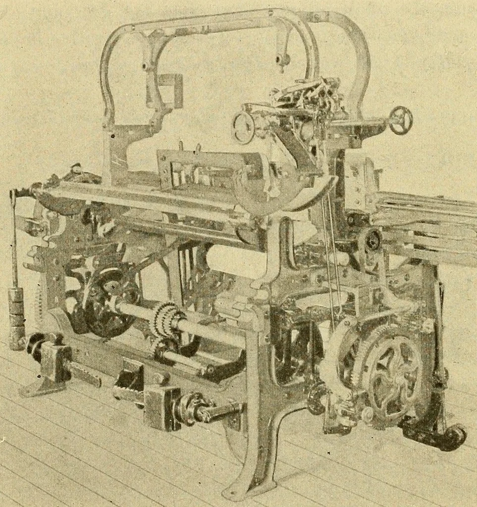 An illustration from Weaving ... Instruction paper .., 1900, leaf 32