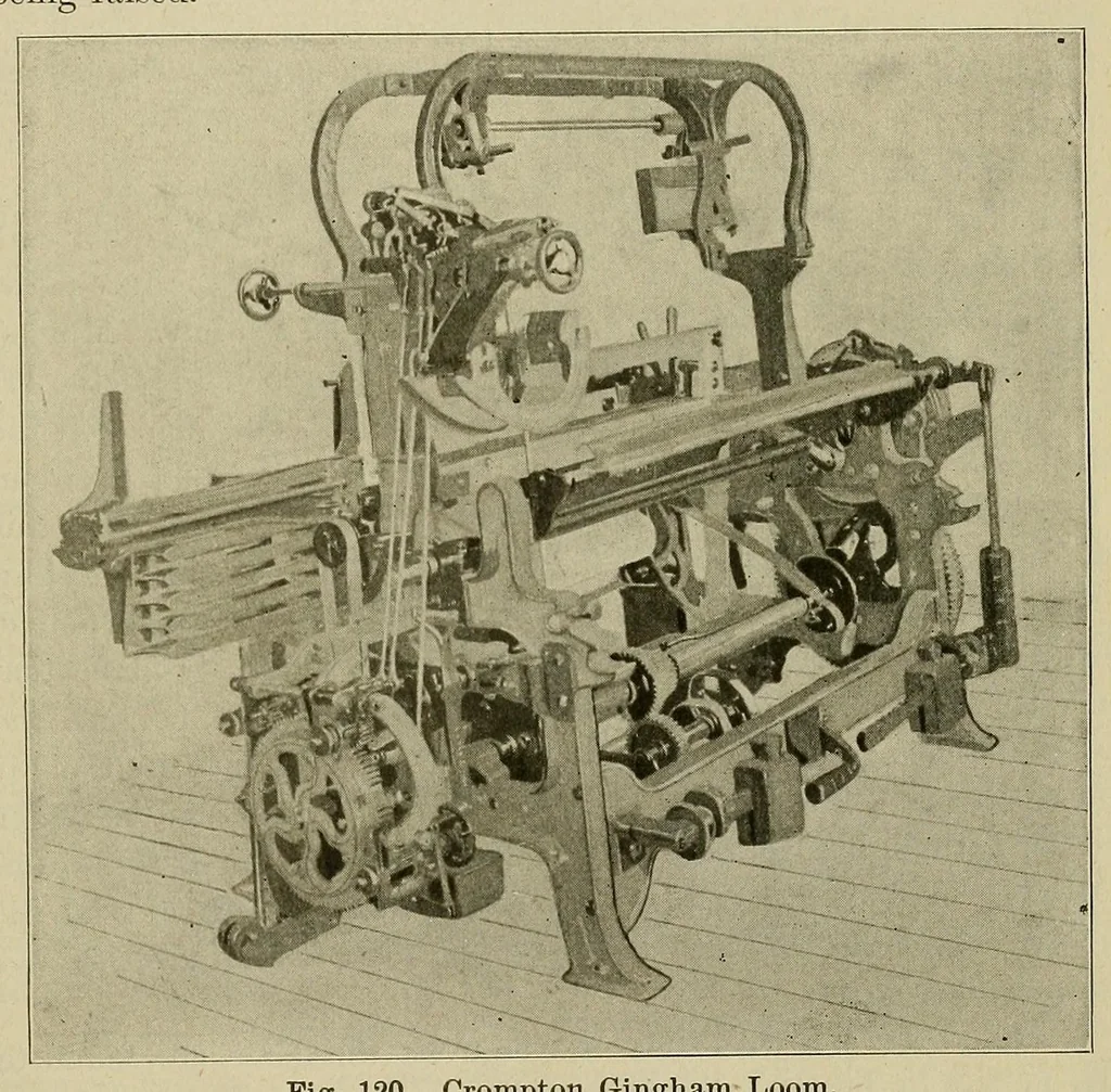 An illustration from Weaving ... Instruction paper .., 1900, leaf 37