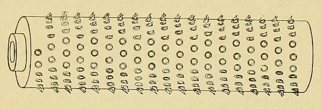 An illustration from Weaving ... Instruction paper .., 1900, leaf 42