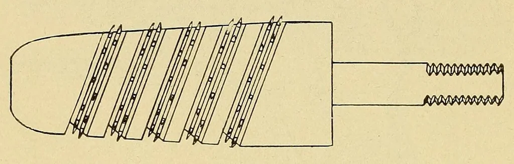 An illustration from Weaving ... Instruction paper .., 1900, leaf 44