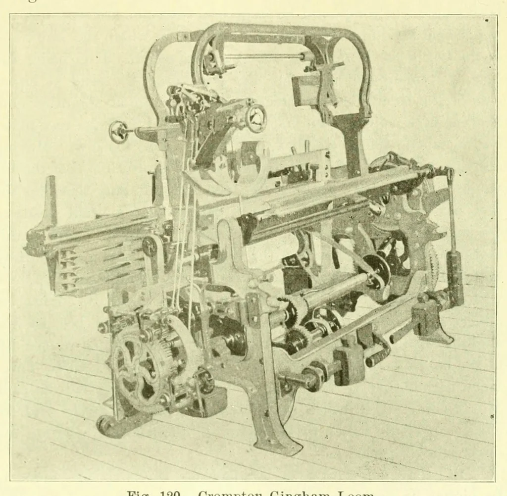 An illustration from Weaving : instruction paper, 1903, leaf 39