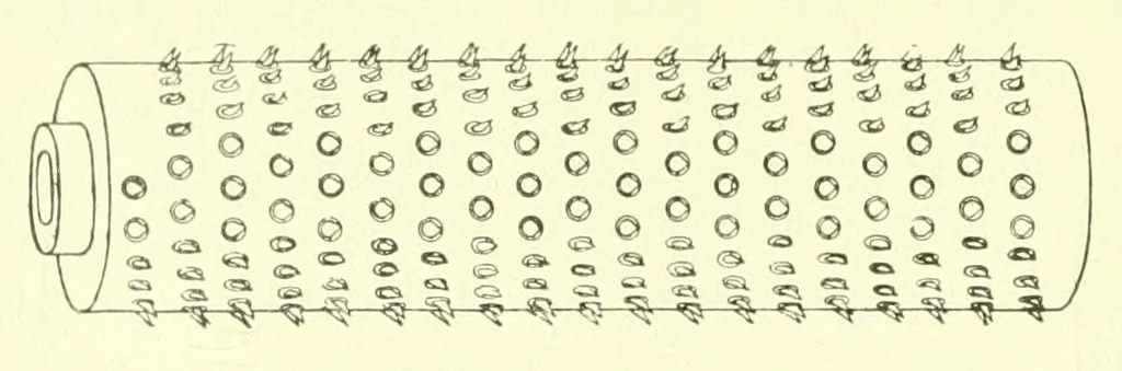 An illustration from Weaving : instruction paper, 1903, leaf 44