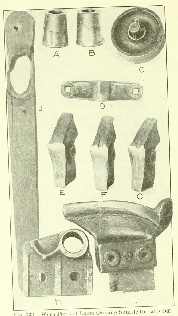 An illustration from Weaving : instruction paper, 1903, leaf 58
