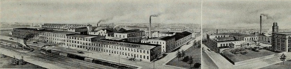 An illustration from Weaving machinery for cotton, silk, woolen, worsted and special fabrics, 1918, leaf 4