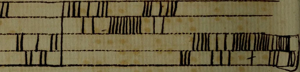 An illustration from [Weaving pattern book, 1819, leaf 47
