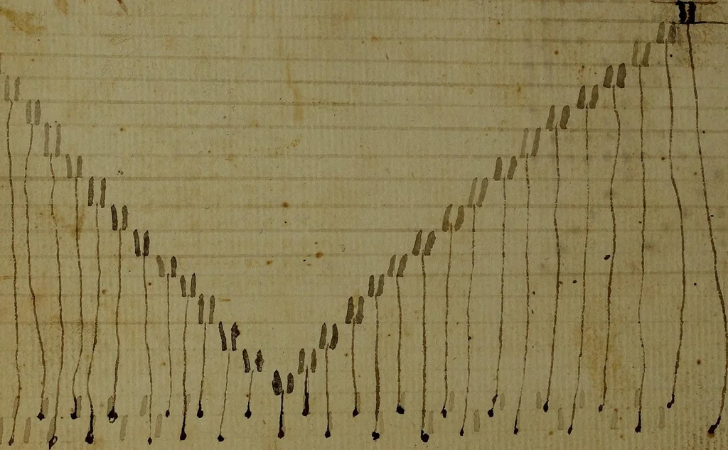 An illustration from [Weaving pattern book, 1819, leaf 81