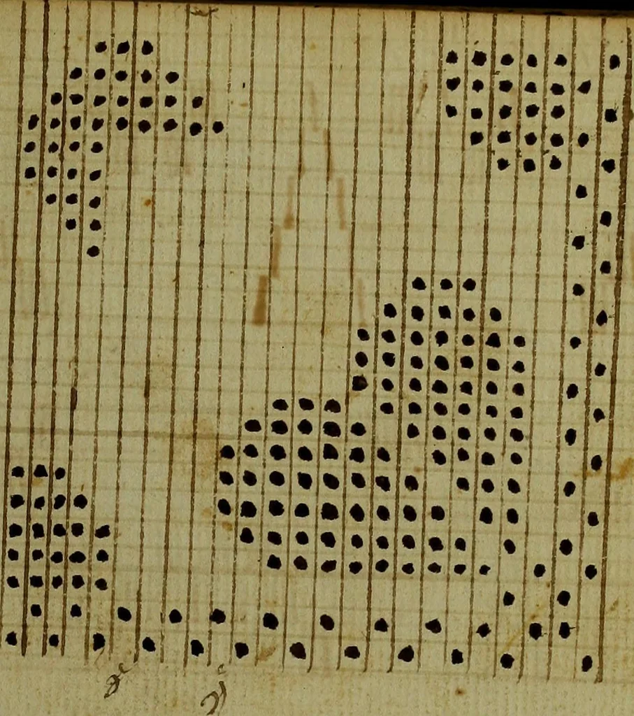 An illustration from [Weaving pattern book, 1819, leaf 82