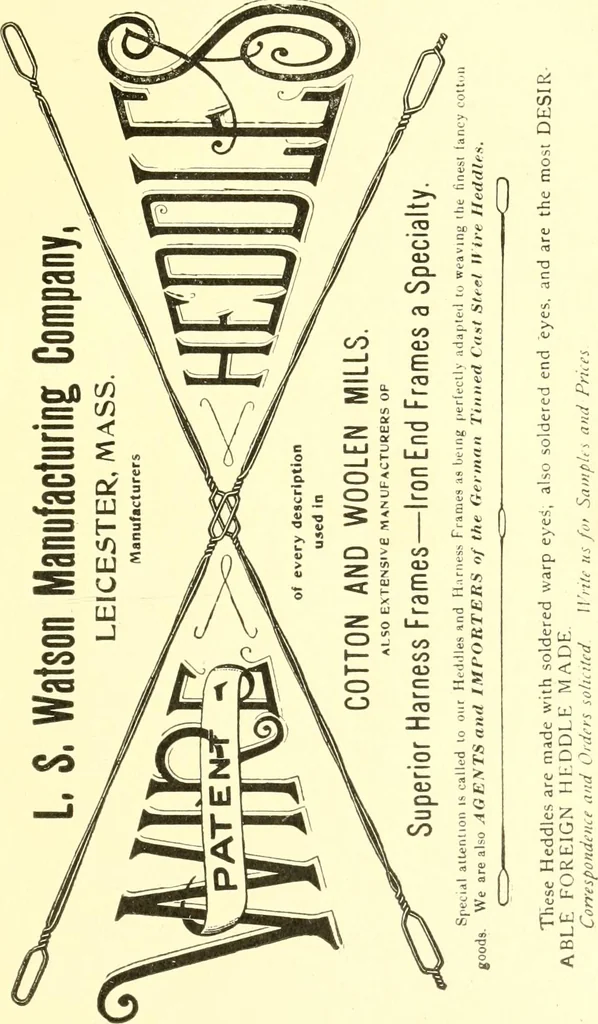 An illustration from Weaving - plain and fancy, 1907, leaf 108