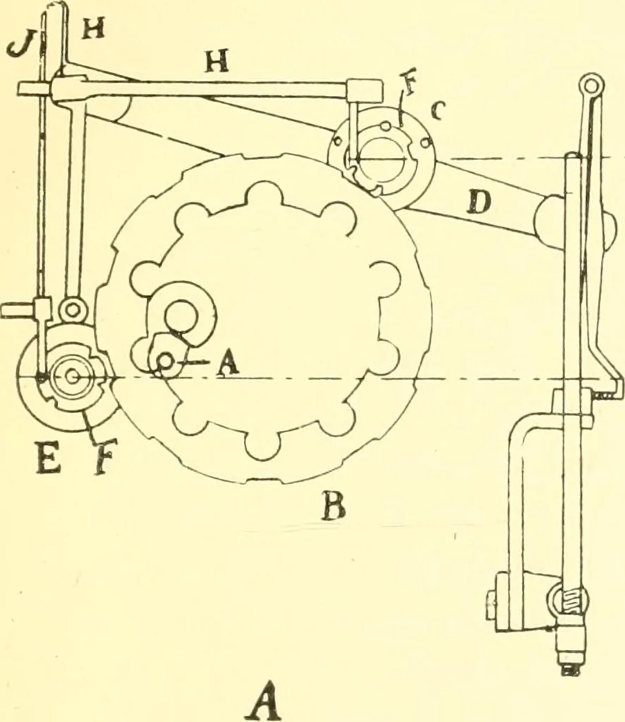 An illustration from Weaving - plain and fancy, 1907, leaf 46